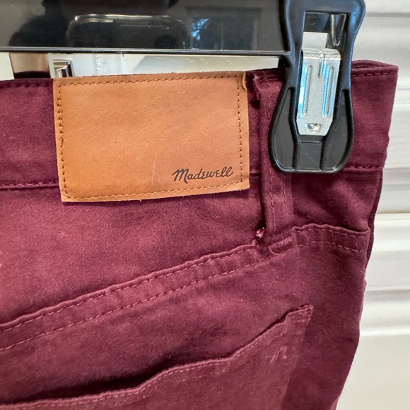 MADEWELL 10" High-Rise Skinny Sateen Jeans - Picture 6 of 9